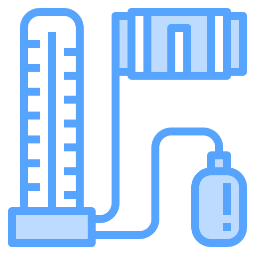 Pressure gauge Catkuro Blue icon