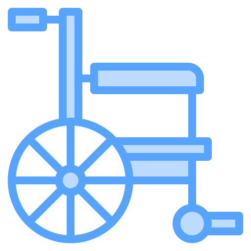 Wheelchair Catkuro Blue icon