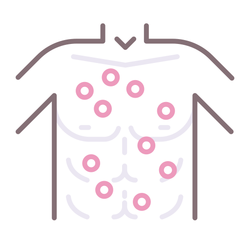 varicella Flaticons Lineal Color icona