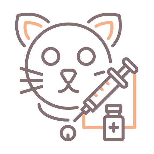 Animal vaccination Flaticons Lineal Color icon