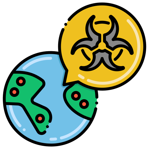 Pandemic Flaticons Lineal Color icon