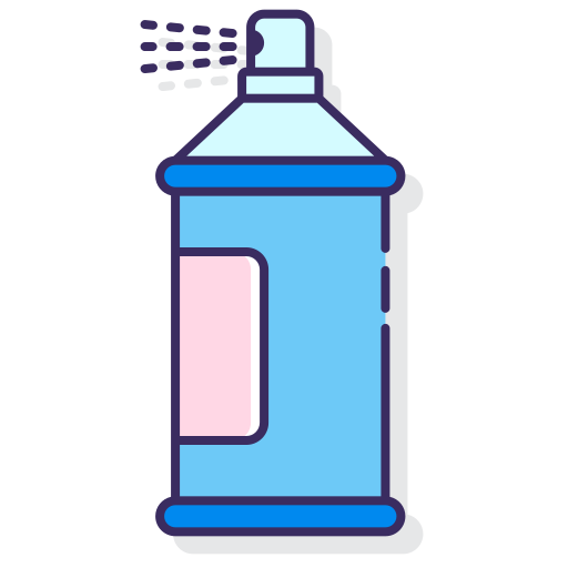 Spray can Flaticons Lineal Color icon