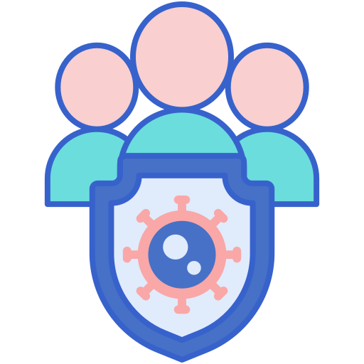 Immunity Flaticons Lineal Color icon