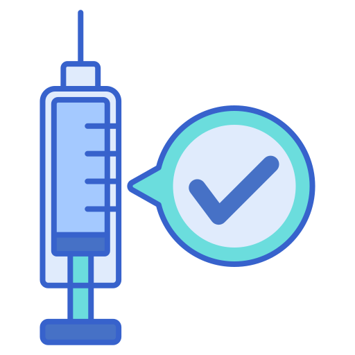 szczepionka Flaticons Lineal Color ikona