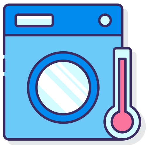 lavadora Flaticons Lineal Color icono