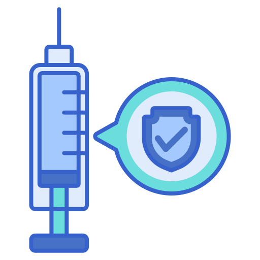 Vaccine Flaticons Lineal Color icon