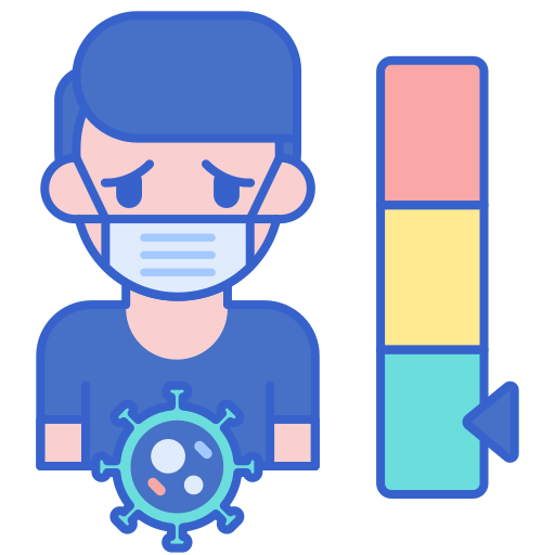Infection Flaticons Lineal Color icon