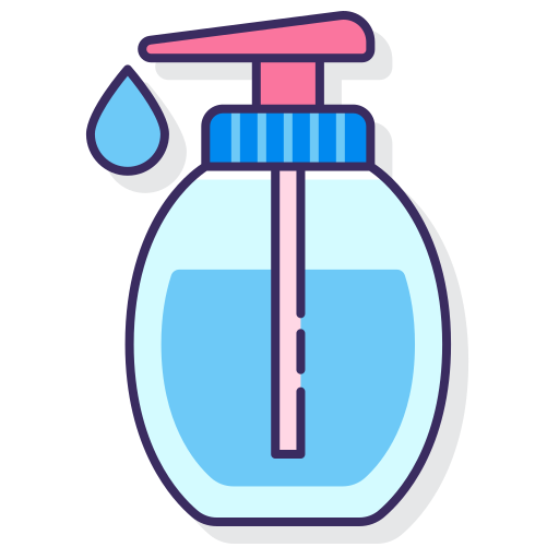 Liquid soap Flaticons Lineal Color icon
