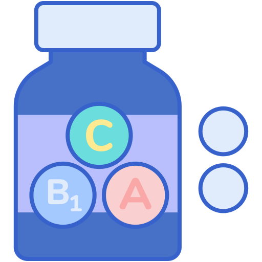 multivitaminico Flaticons Lineal Color icona