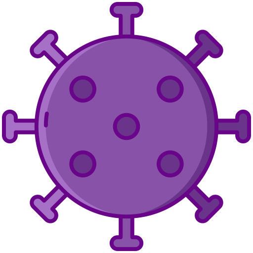 virus Flaticons Lineal Color icon