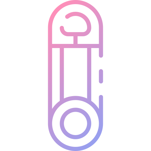 Safety pin Good Ware Gradient icon