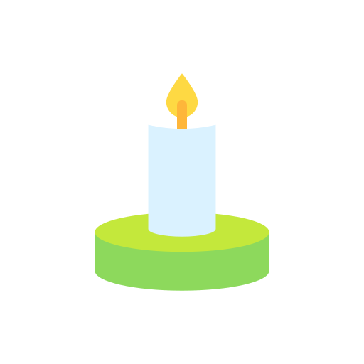 Candle Good Ware Flat icon