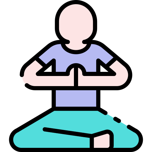 meditation Good Ware Lineal Color icon