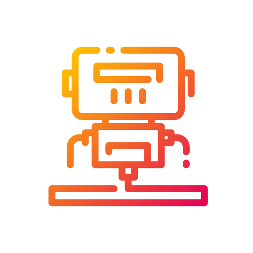 Robot Good Ware Gradient icon