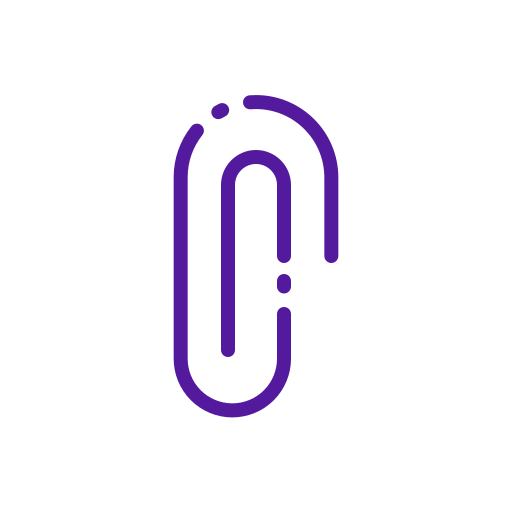 Paperclip Good Ware Lineal Color icon