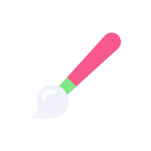 Paintbrush Good Ware Flat icon