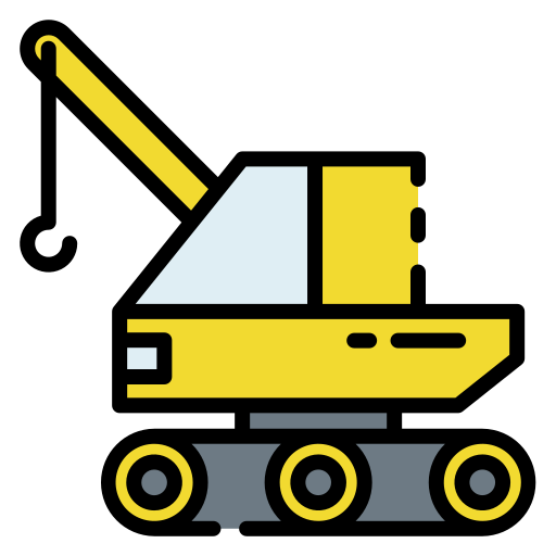 Crane truck Good Ware Lineal Color icon