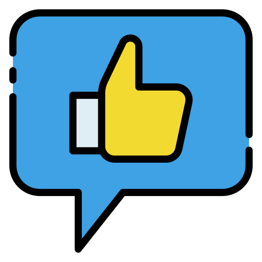 Thumb up Good Ware Lineal Color icon