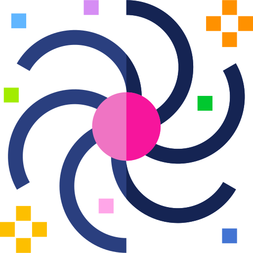 ブラックホール Basic Straight Flat icon