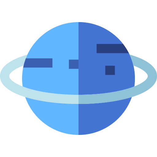 Neptune Basic Straight Flat icon