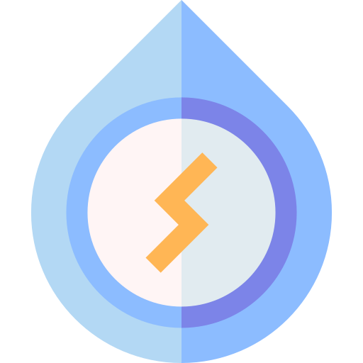 Water Basic Straight Flat icon