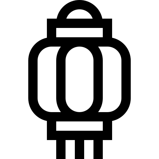 lanterne Basic Straight Lineal Icône