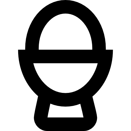 ugotowane jajko Basic Straight Lineal ikona