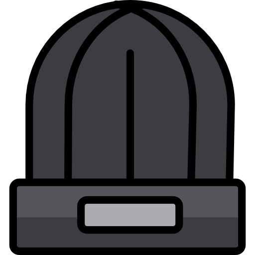 冬用の帽子 Special Lineal color icon