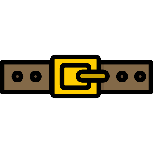 cinturón Special Lineal color icono