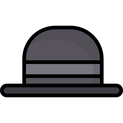 Bowler hat Special Lineal color icon