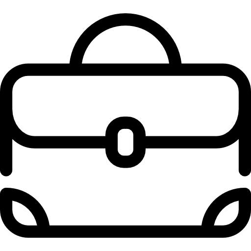 Briefcase Detailed Rounded Lineal icon