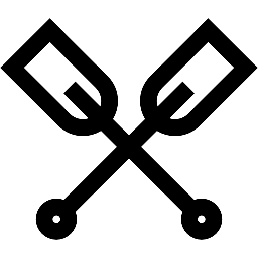 Oars Basic Straight Lineal icon