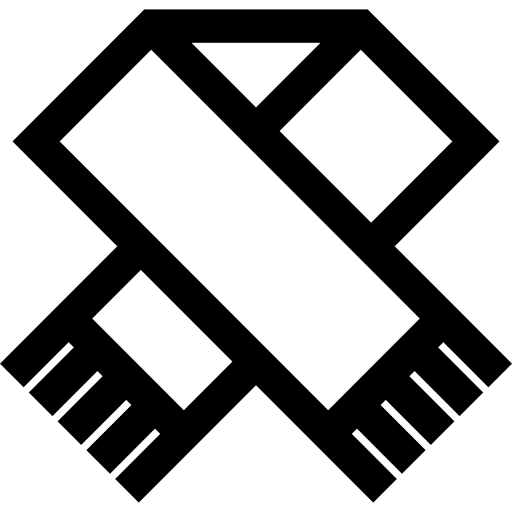 sciarpa Basic Straight Lineal icona