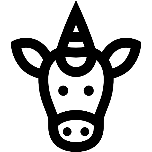 Unicorn Basic Straight Lineal icon