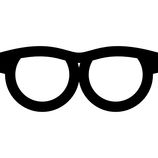 occhiali Basic Straight Lineal icona