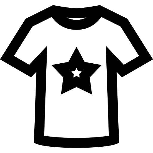 chemise Basic Straight Lineal Icône