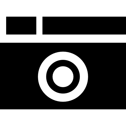 Photo camera Basic Straight Filled icon