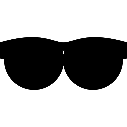 Óculos Basic Straight Filled Ícone