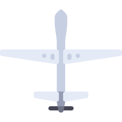 무인 비행기 Special Flat icon