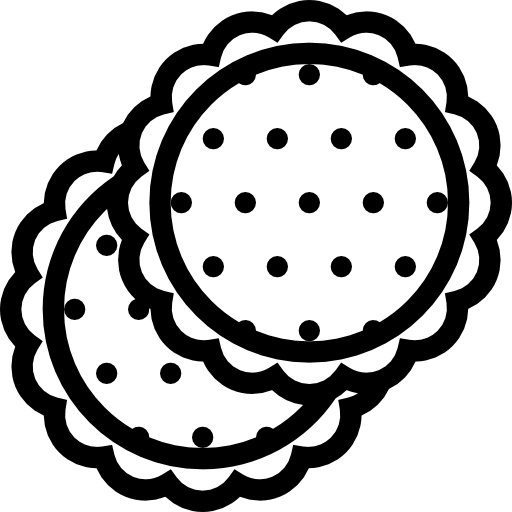 galleta Coloring Lineal icono
