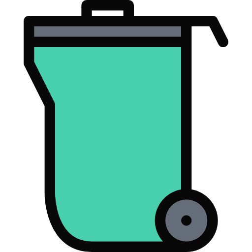 Dumpster Coloring Color icon