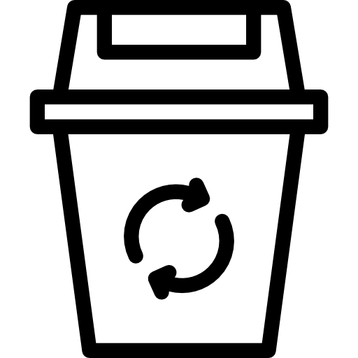 Garbage Coloring Lineal icon