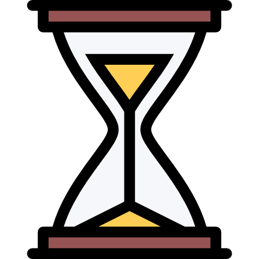 Hourglass Coloring Color icon