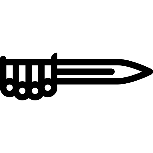 Knife Coloring Lineal icon