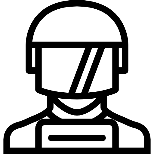 Swat Coloring Lineal icon