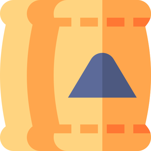 セメント Basic Straight Flat icon