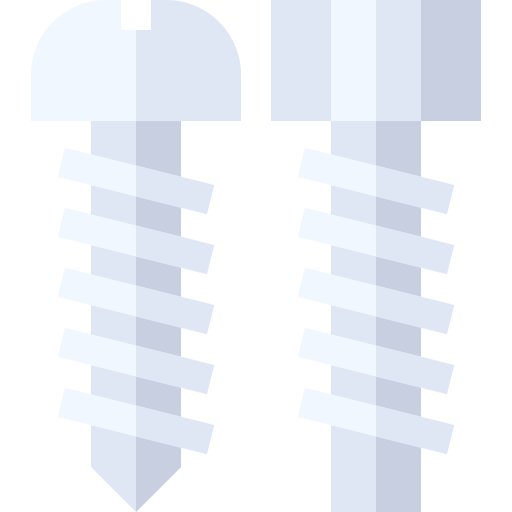 tornillo Basic Straight Flat icono
