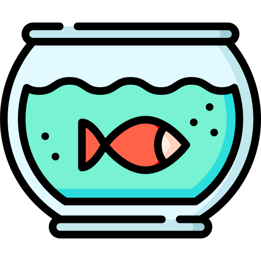 金魚鉢 Special Lineal color icon