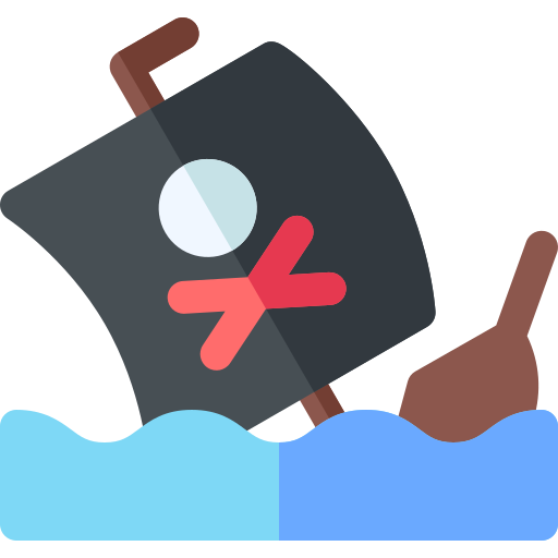 Shipwreck Basic Rounded Flat icon