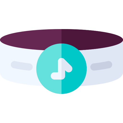 Wristband Basic Rounded Flat icon